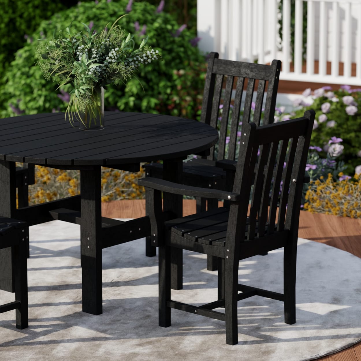 Classic 5-Piece Round Dining Set