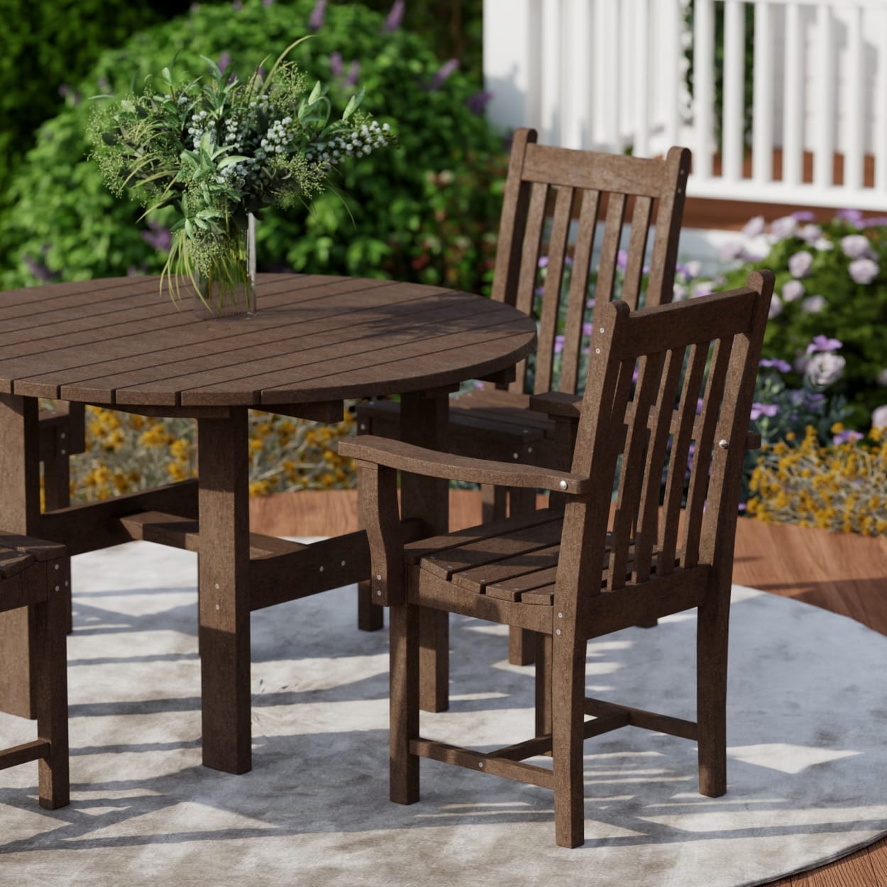 Classic 5-Piece Round Dining Set