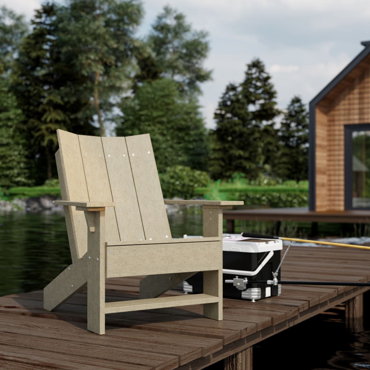 Contemporary Modern Adirondack Chair