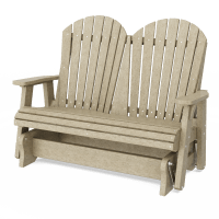 Heritage Double Adirondack Glider