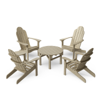 Classic 5-Piece Adirondack Conversation Set