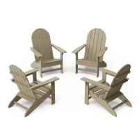 Freedom Traditional Adirondack Chairs Set of 4