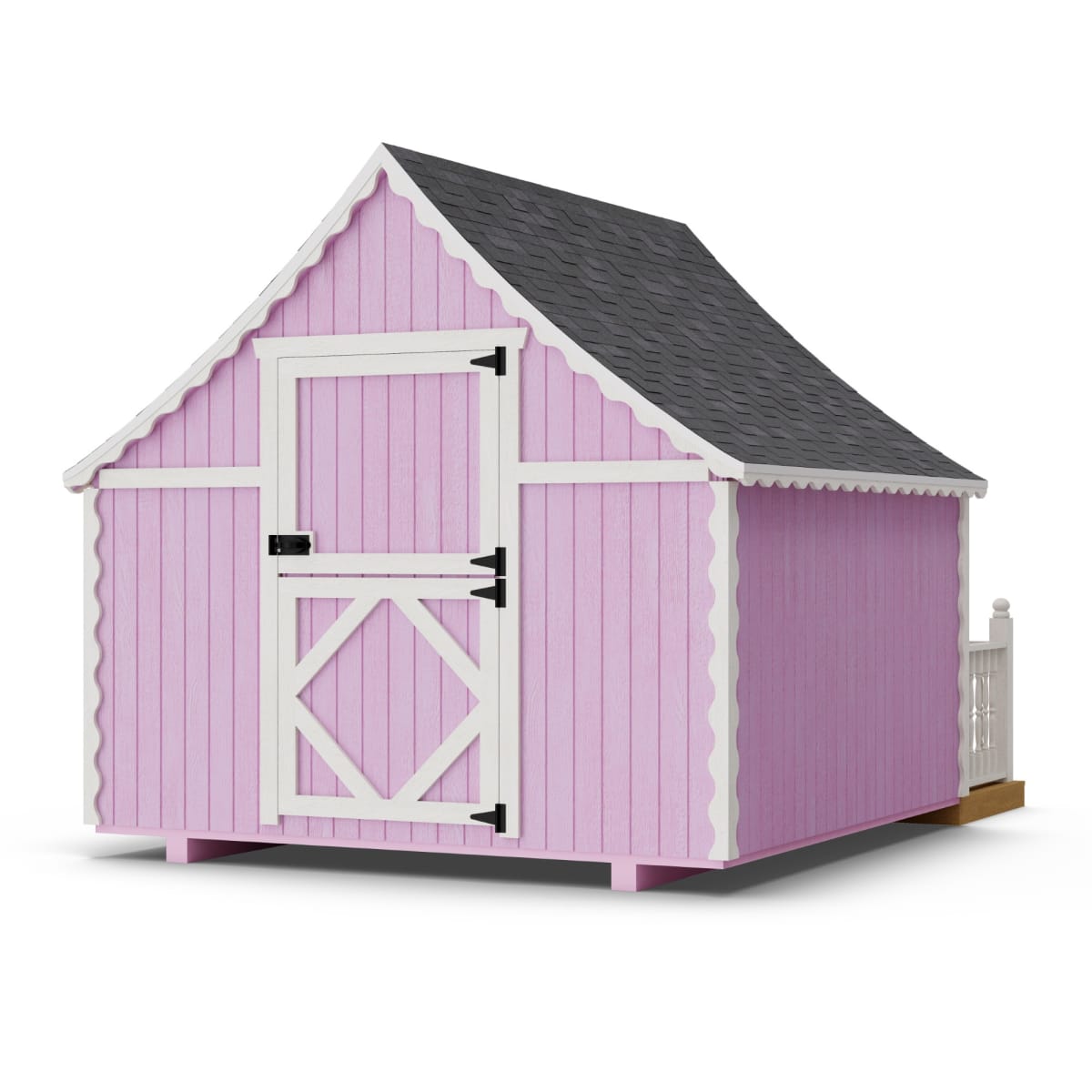 Gingerbread Cottage Playhouse door graphic