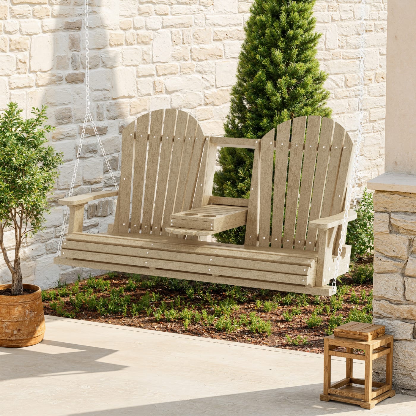 Heritage Adirondack Console Swing
