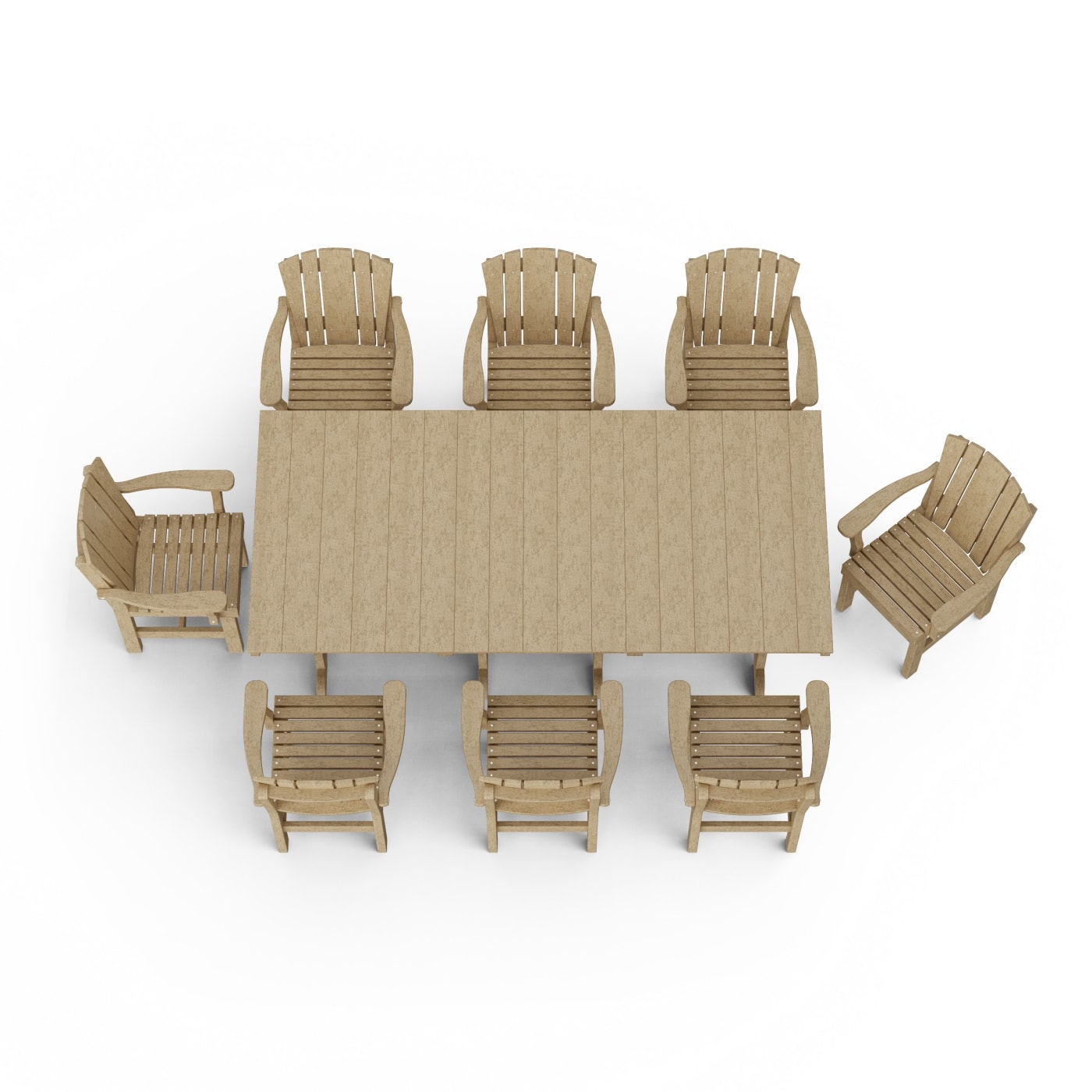 Heritage 9-Piece Arm Chair Rectangular Dining Set