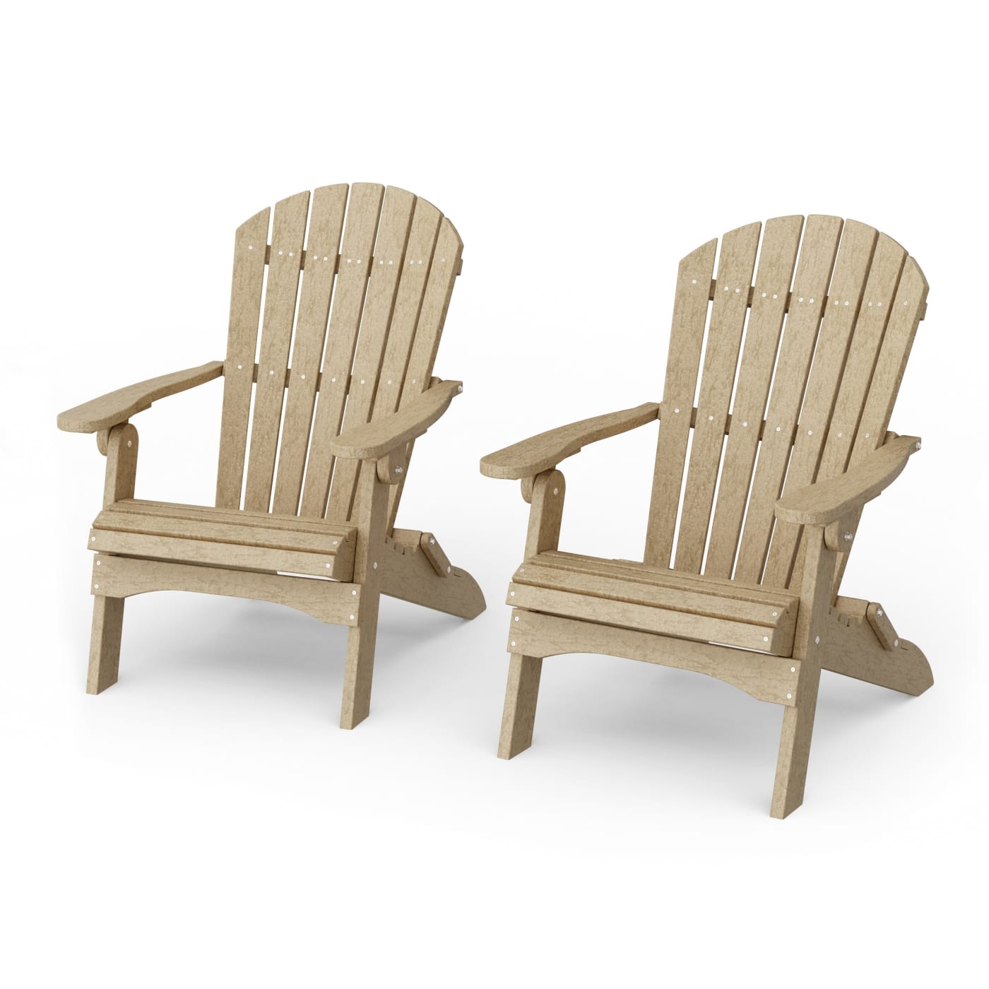ADIRONDACK 折り畳みチェア　2脚セット　その1 Heritage Folding Adirondack Chairs Set of 2