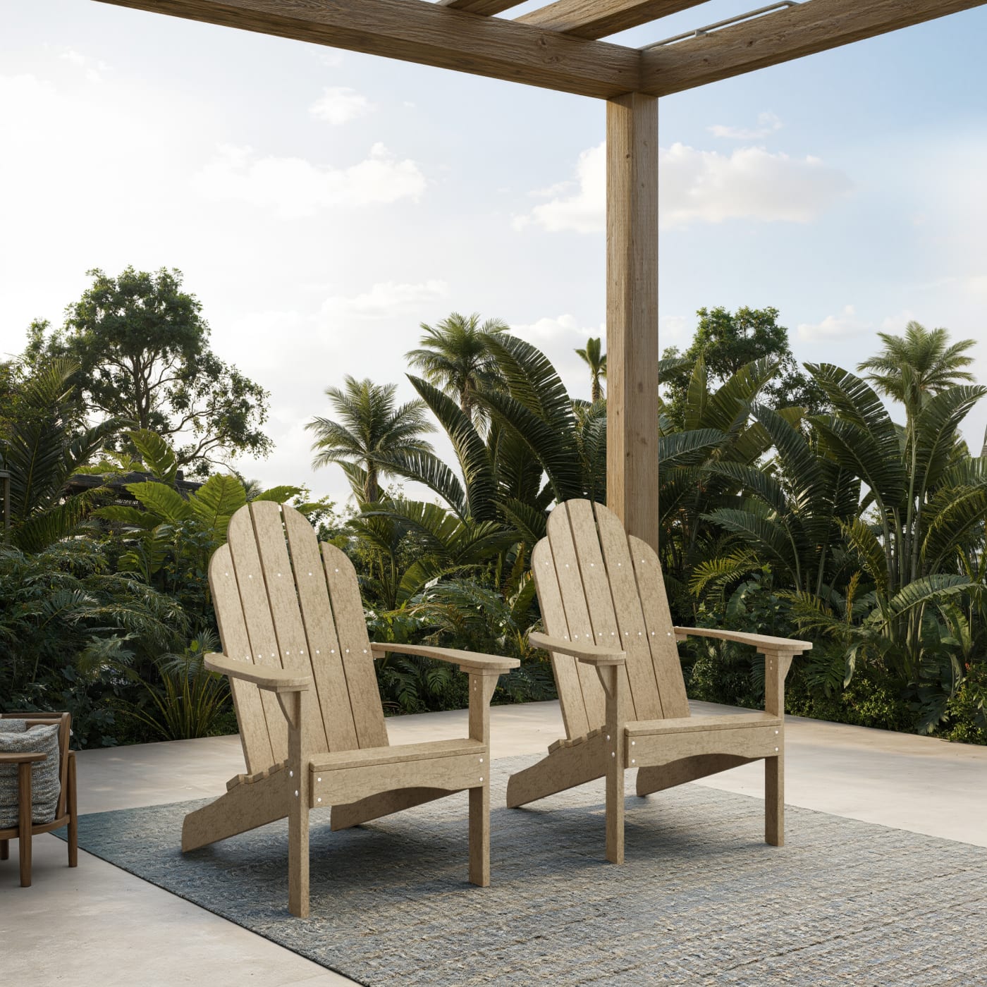 Classic Adirondack Chairs Set of 2