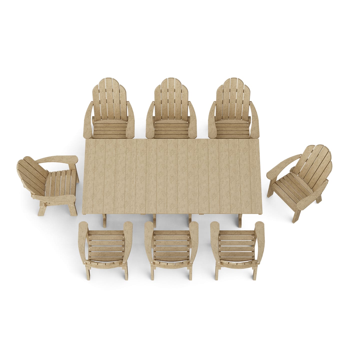 Classic Adirondack 9-Piece Rectangular Dining Set