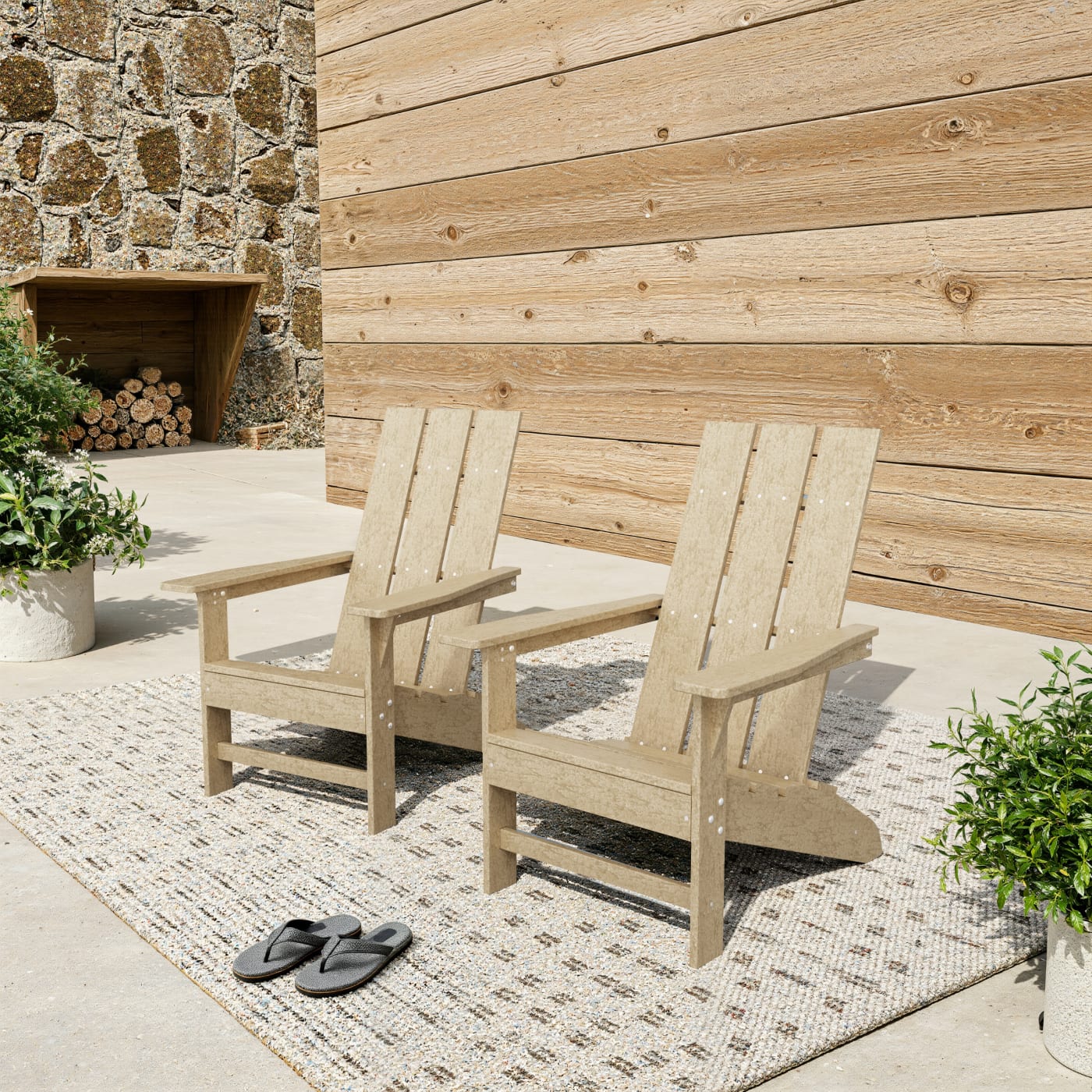 Freedom Modern Adirondack Chairs Set of 2