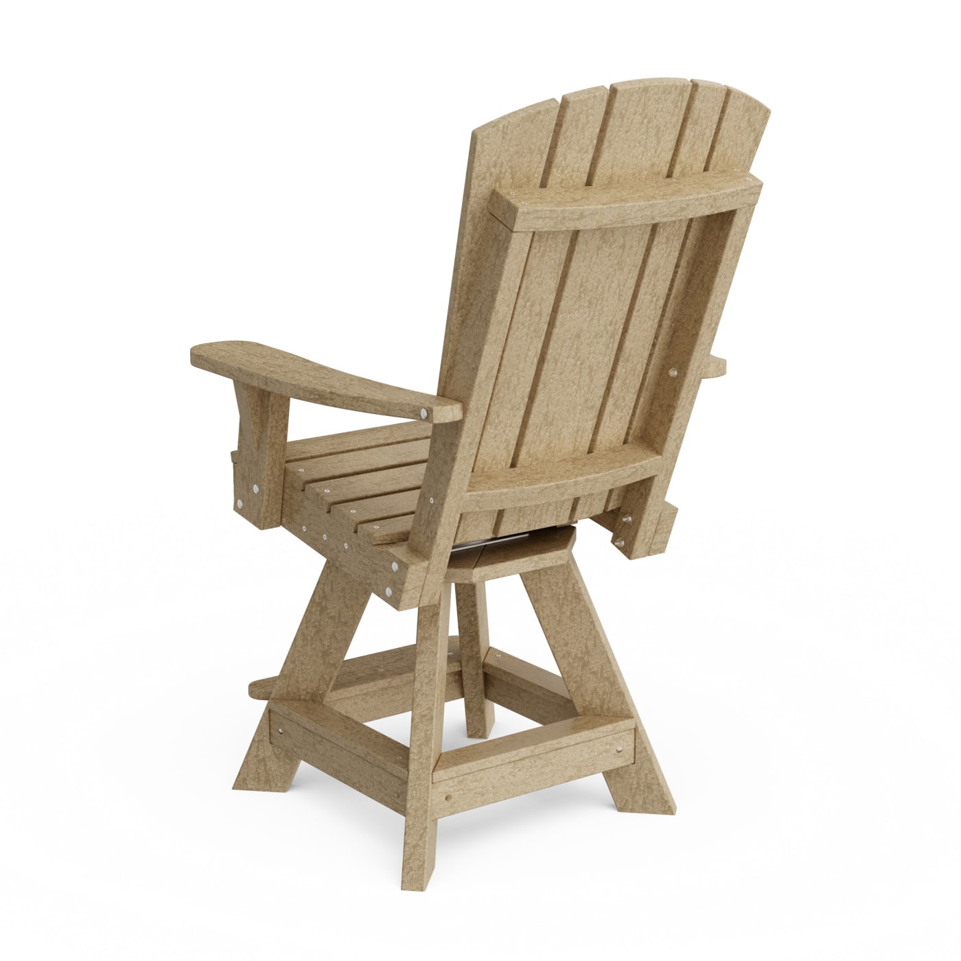 Heritage Balcony Swivel Counter Chair