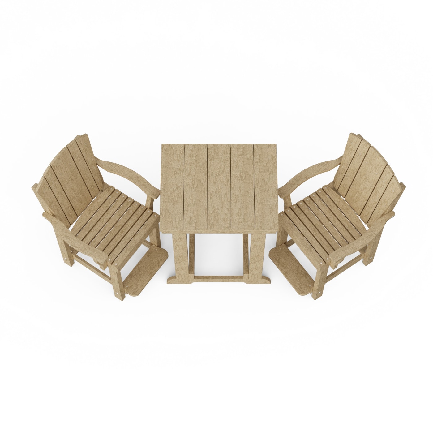 Heritage 3-Piece Patio Counter Height Bistro Set