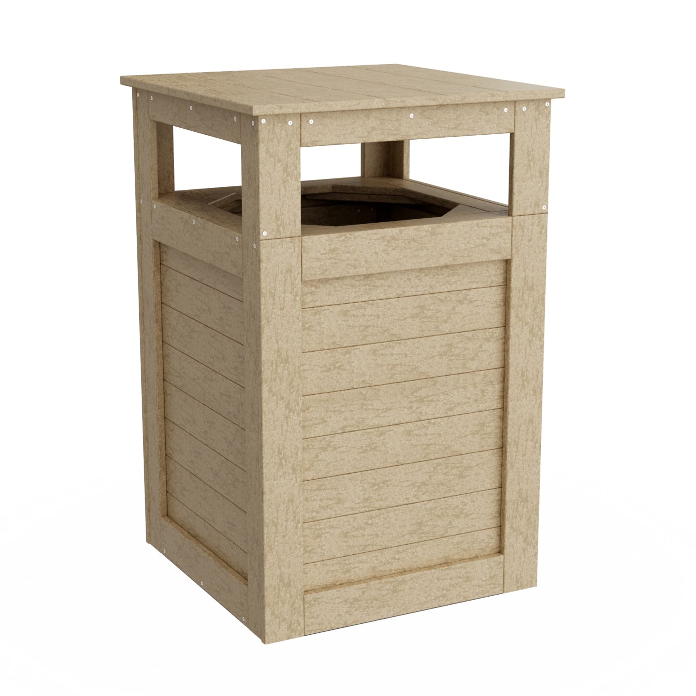 Outdoor Trash Can Holder