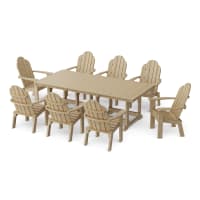 Classic Adirondack 9-Piece Rectangular Dining Set