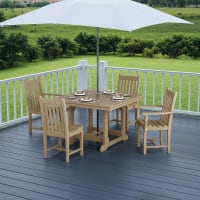 Classic 5-Piece Square Dining Set
