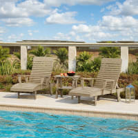 Signature 3-Piece Chaise Lounge with Arms Set