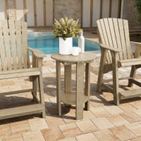 Heritage Tall Round Side Table