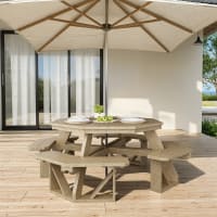 Heritage Octagon Picnic Table