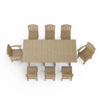Heritage 9-Piece Rectangular Dining Set