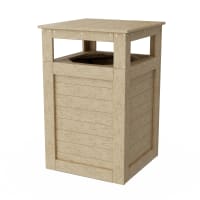 Outdoor Trash Can Holder
