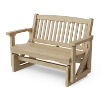 Classic Mission Glider Bench