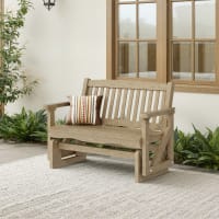 Classic Mission Glider Bench