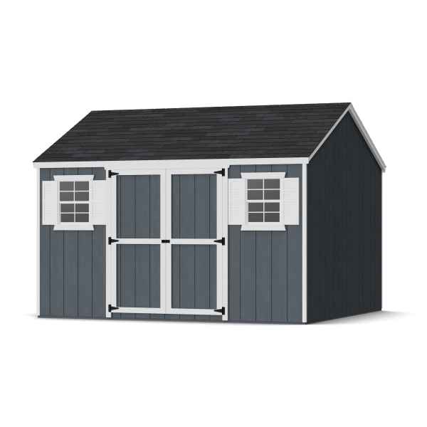 Front view of Value Workshop Shed