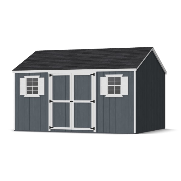 Front view of Value Workshop Shed