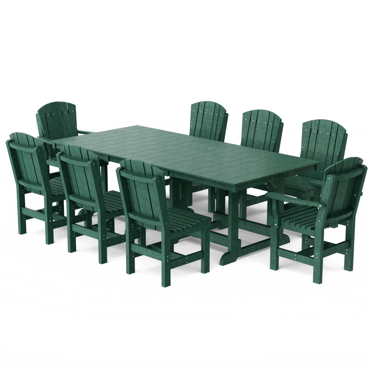 Heritage 9-Piece 44" x 94" Dining Set