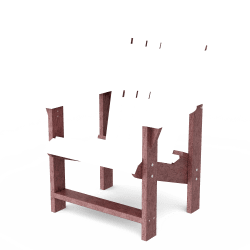 Heritage Upright Adirondack Chair