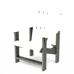 Heritage Upright Adirondack Chair