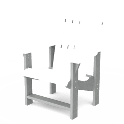 Heritage Upright Adirondack Chair