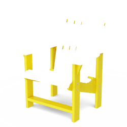 Heritage Upright Adirondack Chair