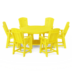 Heritage 7-Piece 60" Pub Table Set