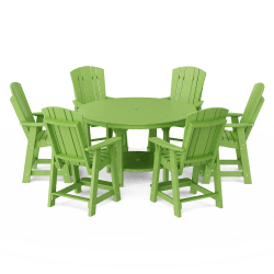 Heritage 7-Piece 60" Pub Table Set