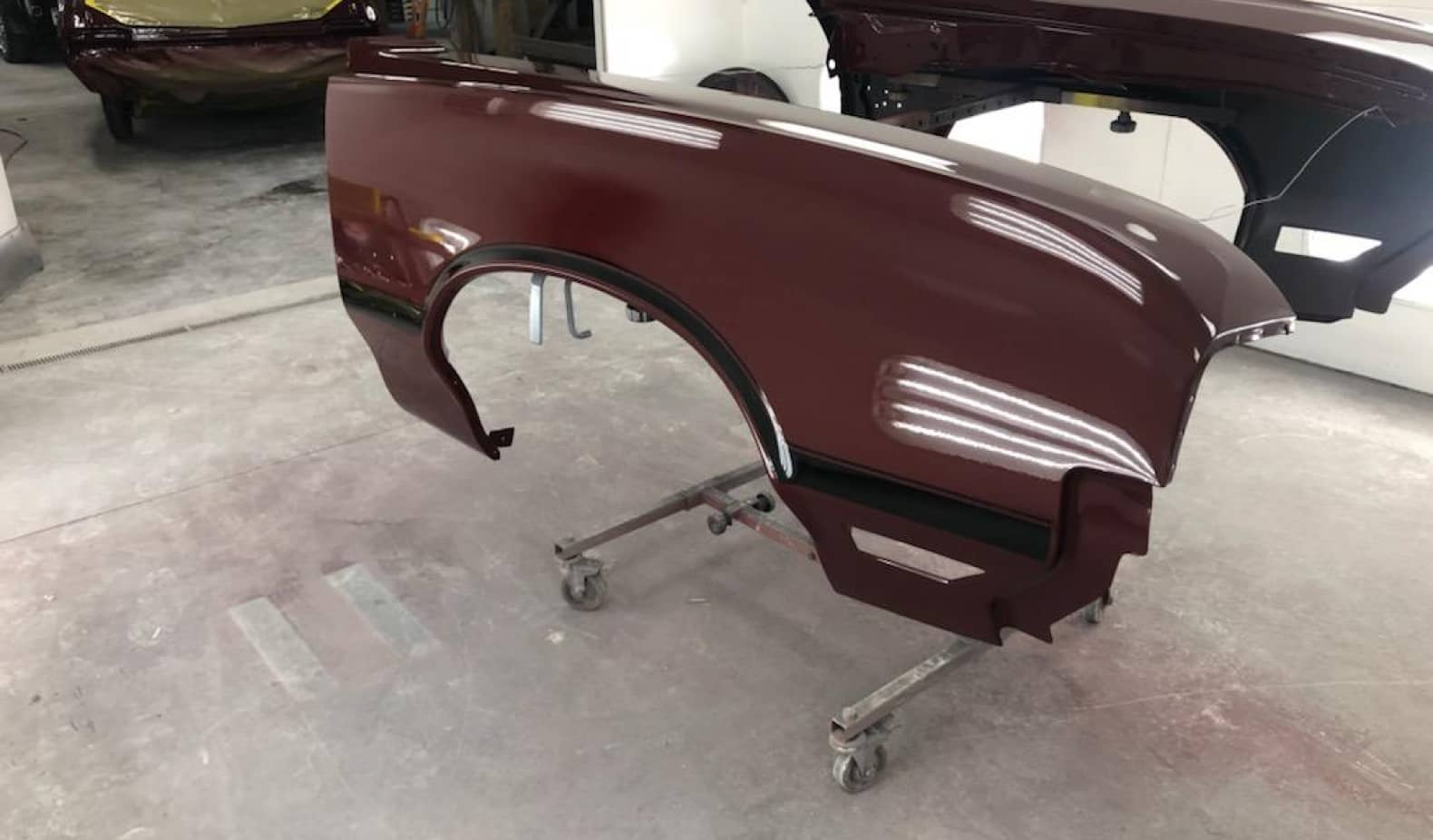 Painting the 1970 Oldsmobile