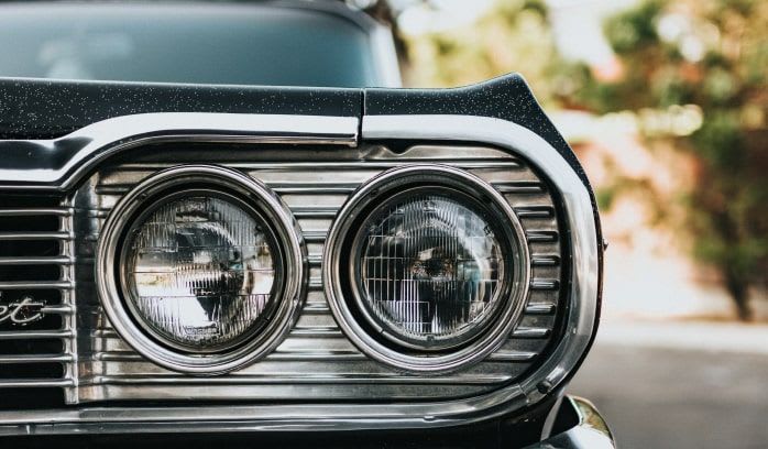 Vintage headlights