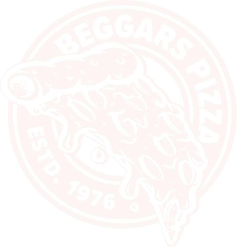 Beggars Pizza Badge
