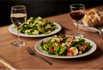 Browse salads from Beggars Pizza