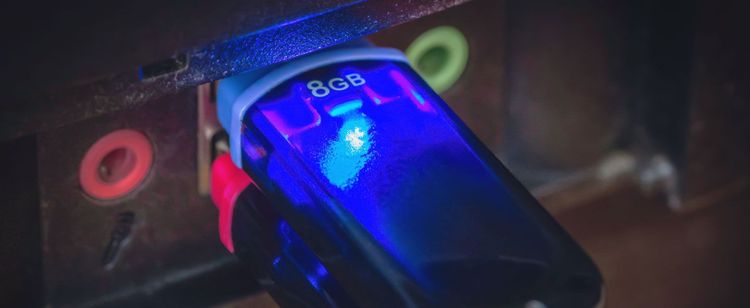 Understanding USB Device Security and How to Protect Against Threats | USB device inserted into a computer, close-up shot