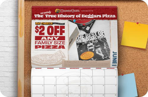 Beggars pizza coupons deals