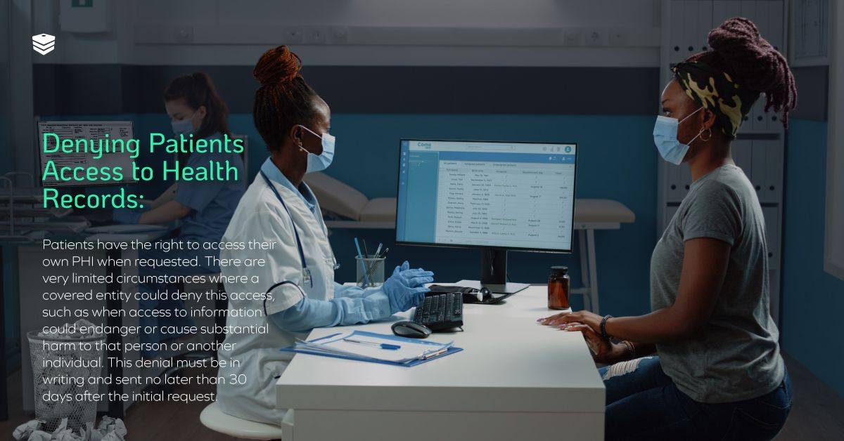 denying patients access to health records hipaa violations