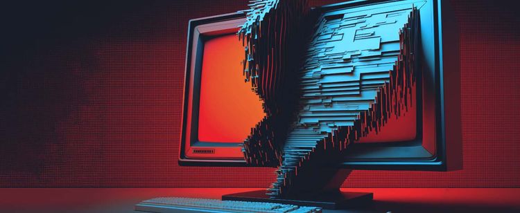 computer malware on red screen | how hackers are using ai to create chatGPT malware