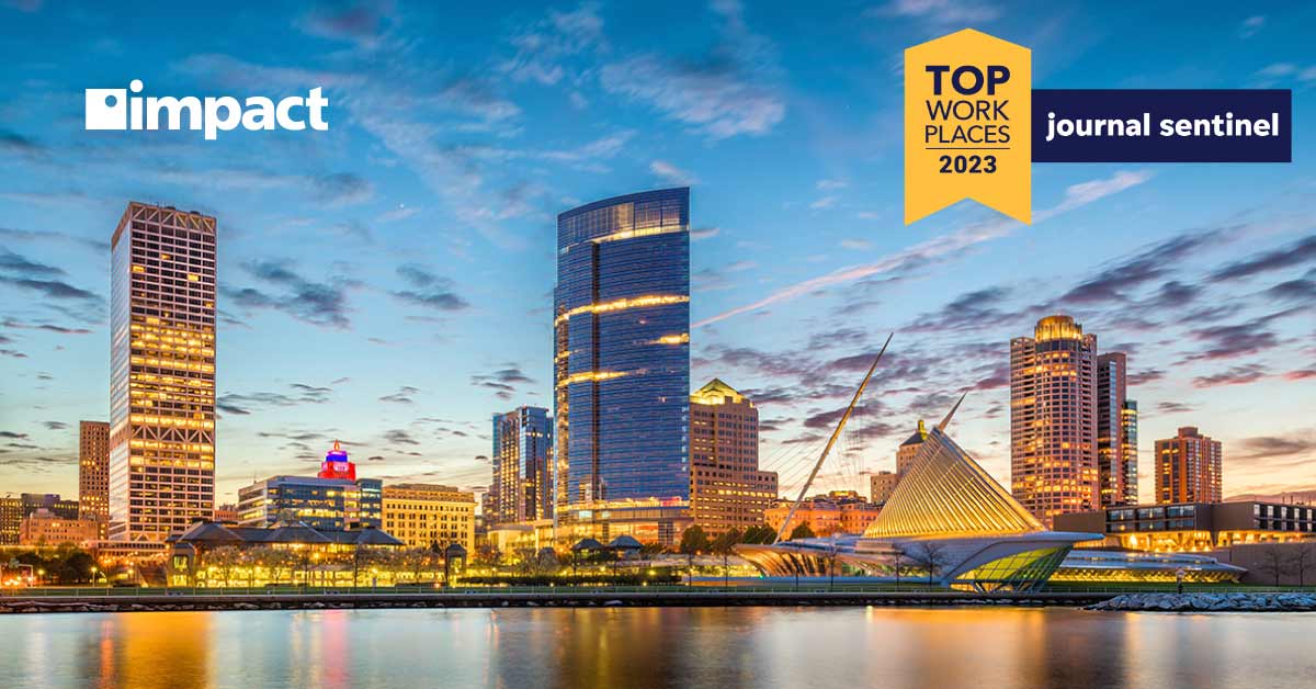 Impact Networking Named a Top Workplace in Milwaukee