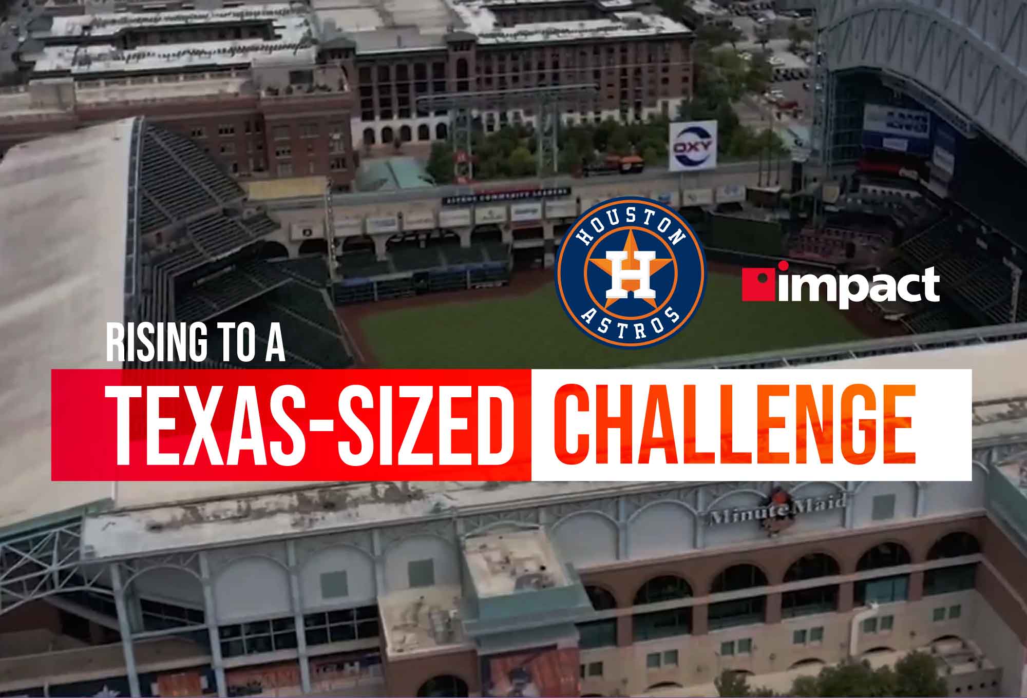 A challenge in the outfield at Minute Maid