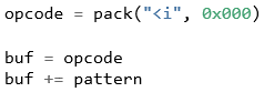 The POC code with the pattern