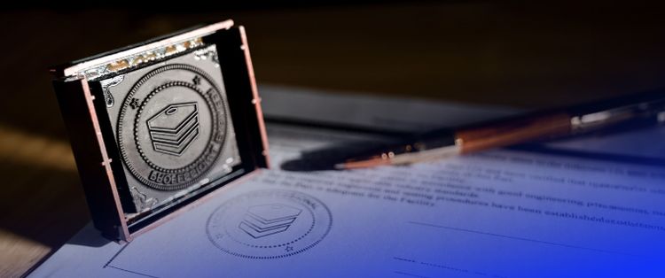 An official stamp of approval