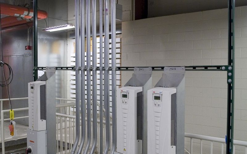 Another view of the electrical system at Kennedy King College.