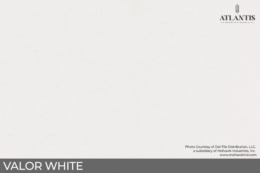 Daltile Quartz Stone Slab valor white