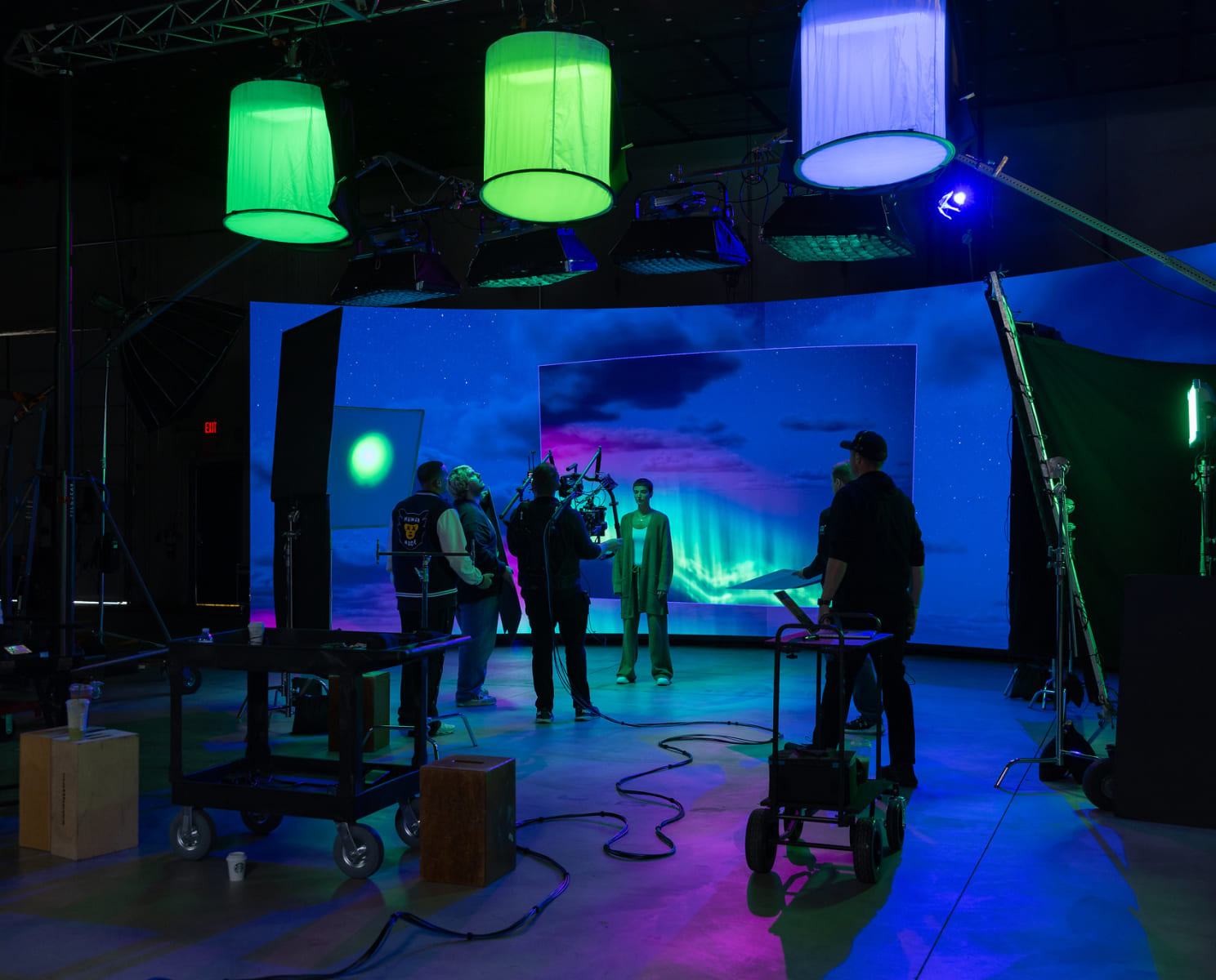 Virtual Production Studio Services | LED Stage Rentals