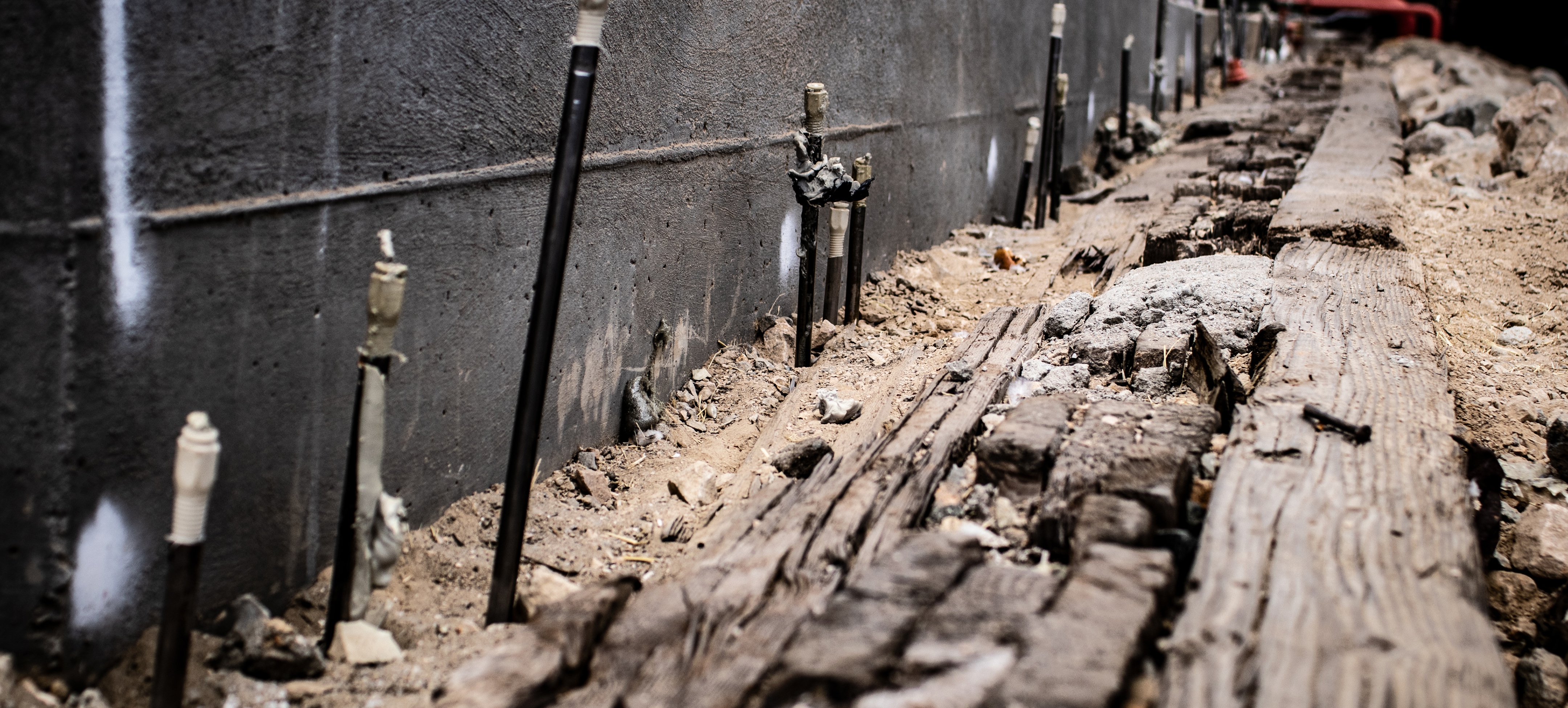 NINE grinding foundation neutral✕2 Soil Stabilization | NCFI Polyurethane Applications